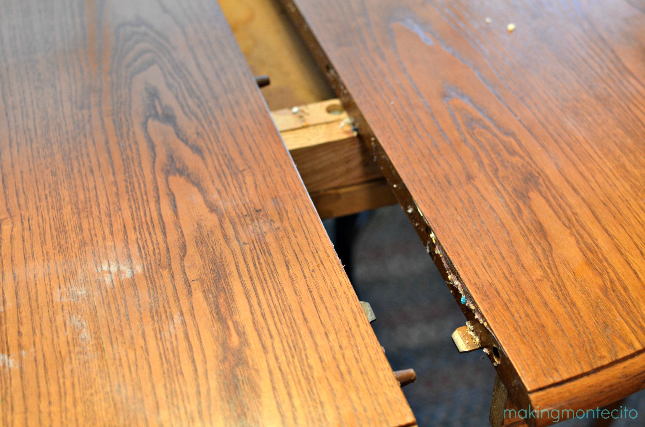 making montecito - dining table to coffee table 10