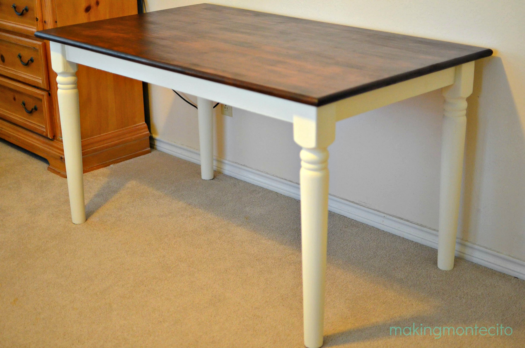 making montecito - table makeover 7