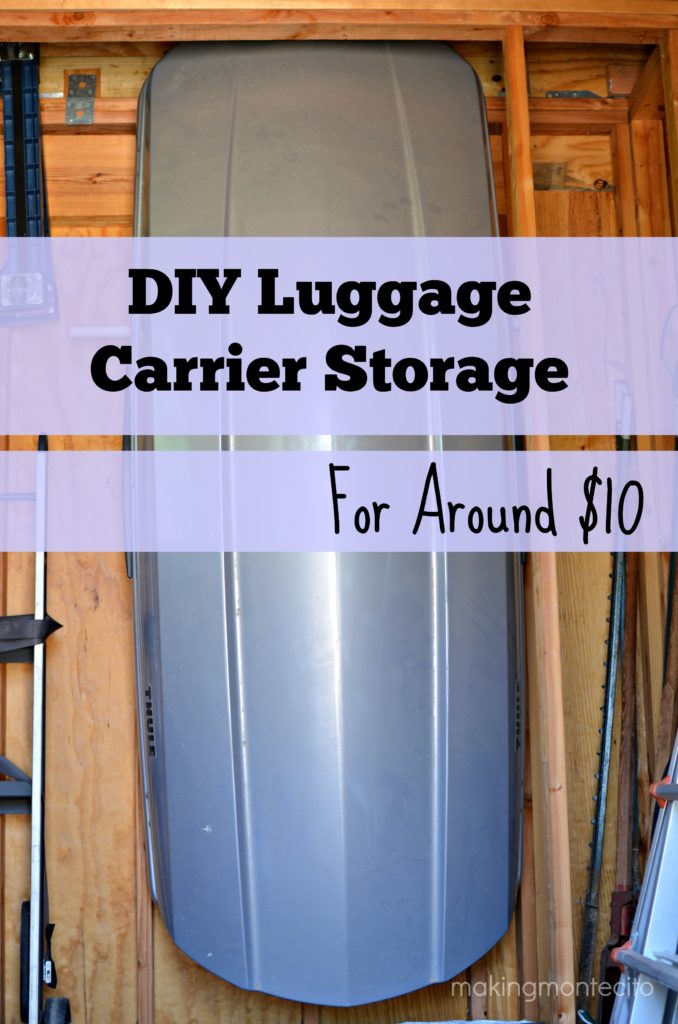 Storing a Luggage Carrier