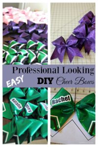 Easy Professional Looking DIY Cheer Bows