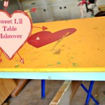 Sweet L’il Table Makeover
